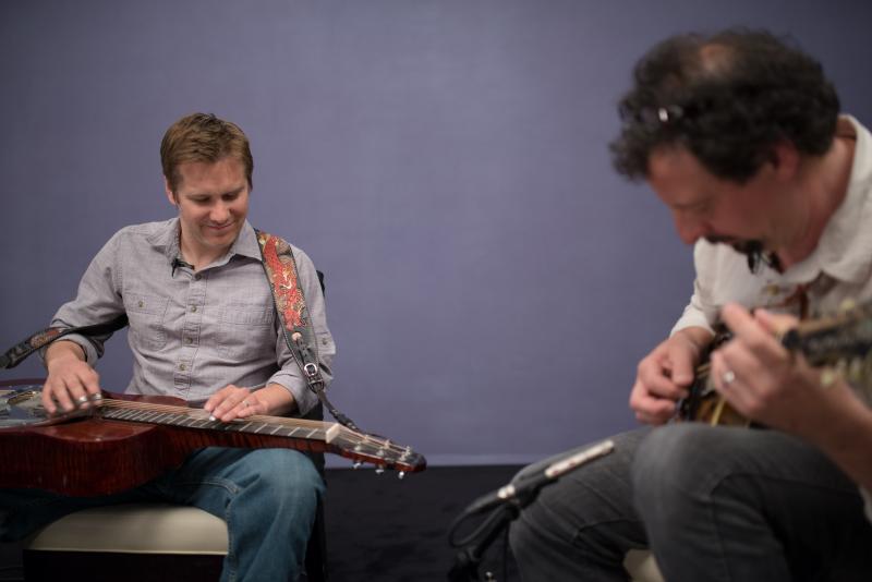 Andy Hall and Mike Marshall