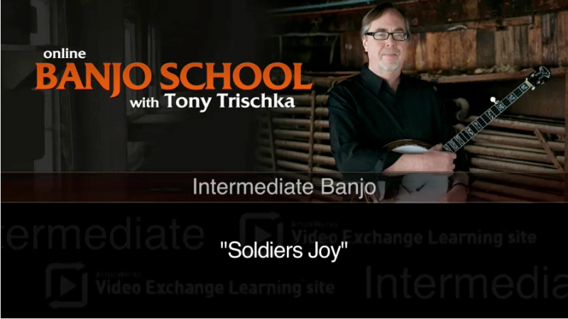 banjo lessons - soldiers joy