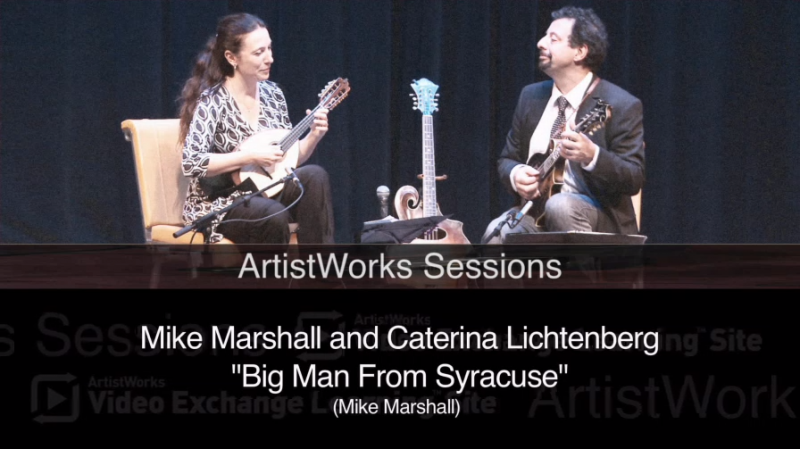 new mandolin performance - big man from syracuse