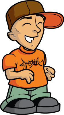 PHONGO - dj qbert character