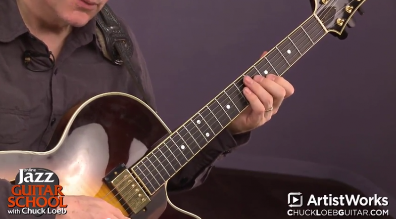 jazz guitar lesson approaching notes 3