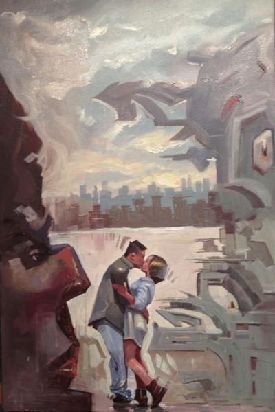 justin bua painting city of love
