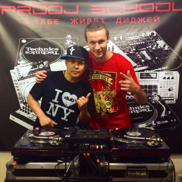 qbert with andrew scratch in the ukraine
