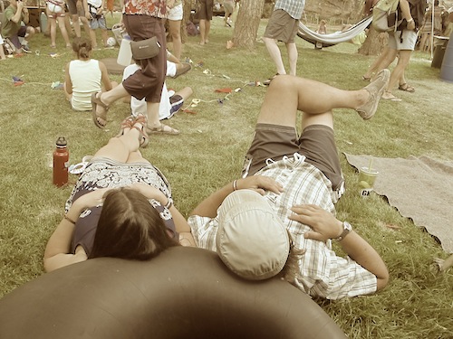 crowd at rockygrass 2014