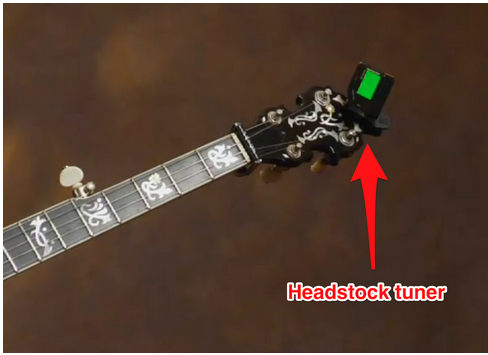 banjo headstock tuner