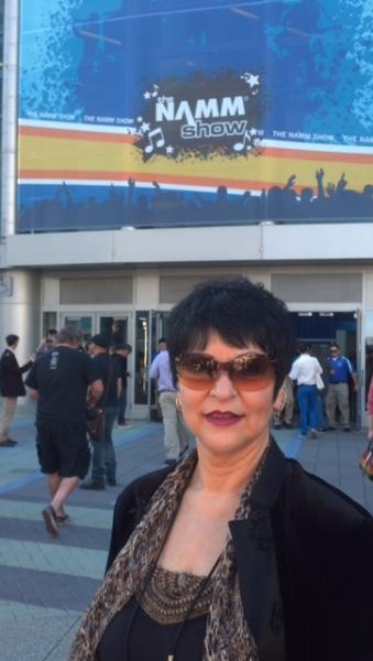 jeannie deva at NAMM 2015