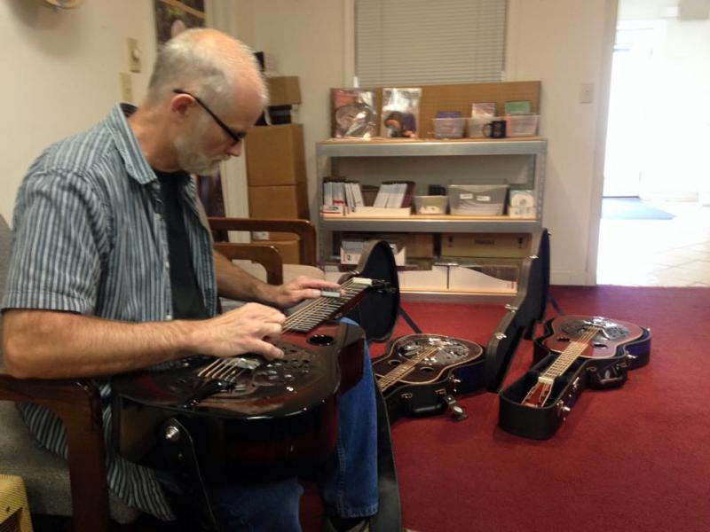 paul beard making a dobro