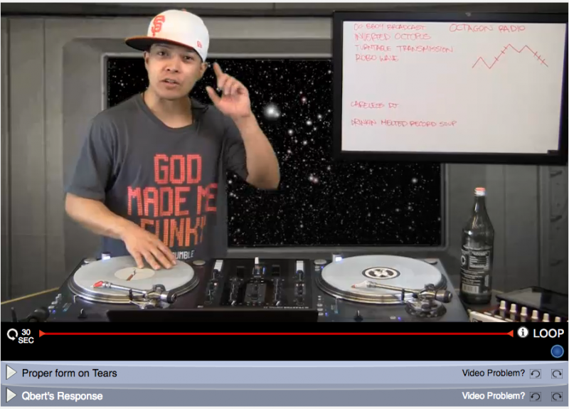 video exchange response from dj qbert