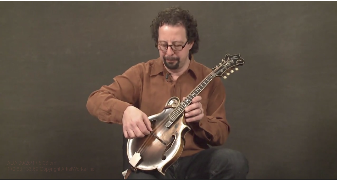 adjusting the action on mandolin