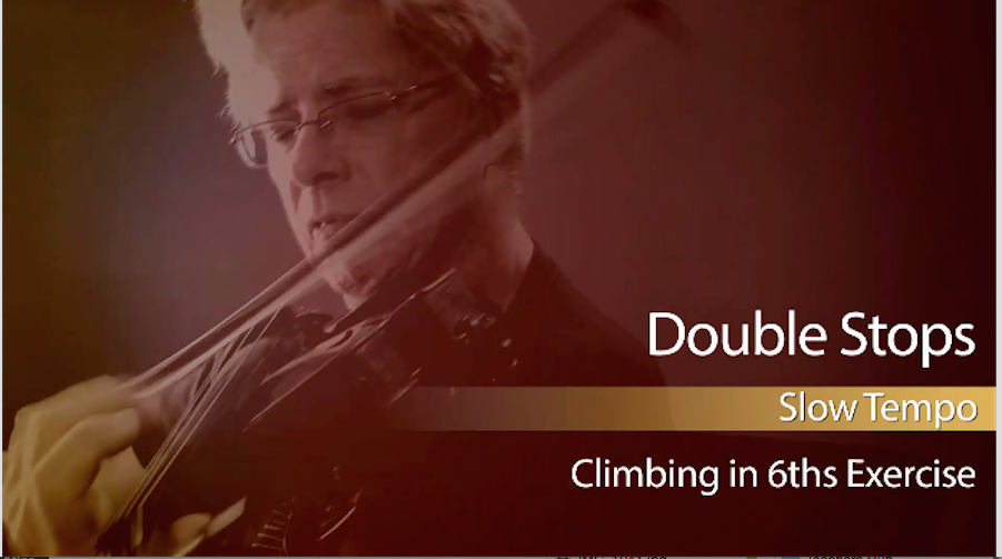 fiddle lesson on double stops