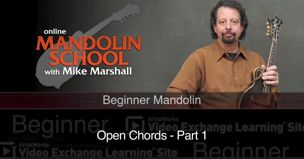 free mandolin lesson
