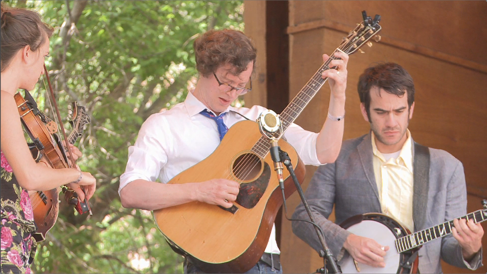 michael daves live at rockygrass playing june apple