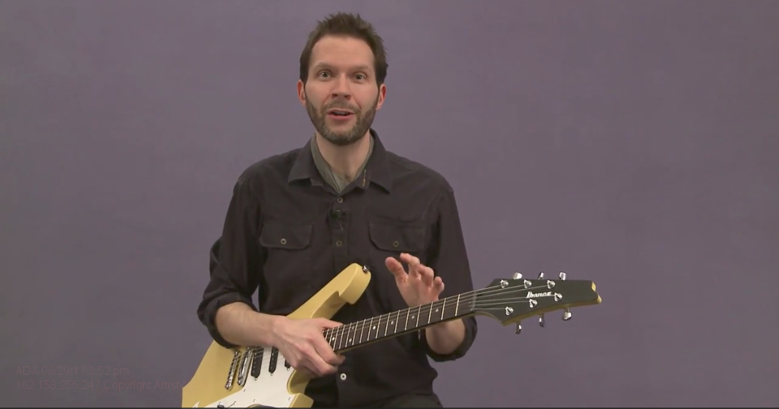 rock guitar tips