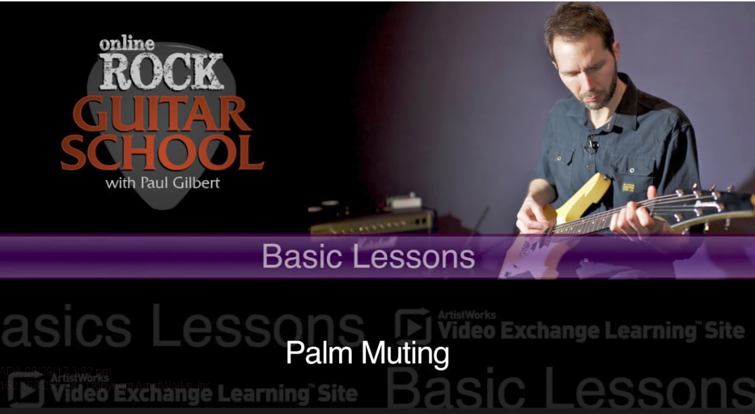 rock guitar tips