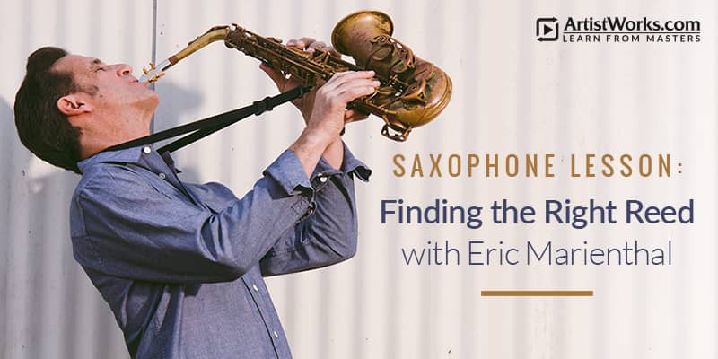 Saxophone Lesson: Finding the Right Reed - ArtistWorks Blog