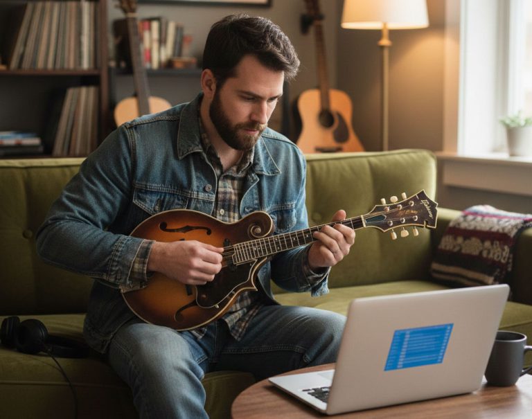Mandolin Player